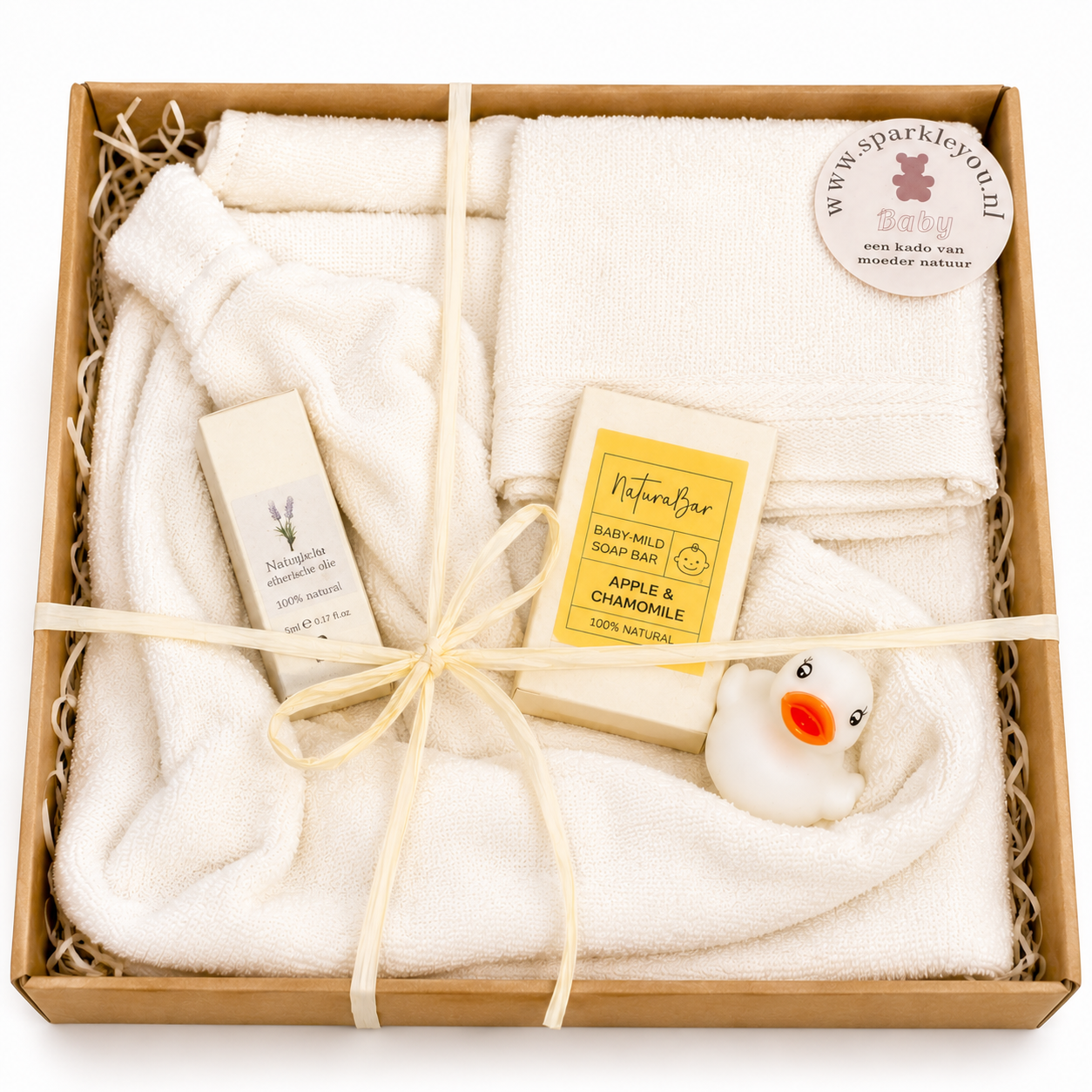 cadeaupakket baby bath