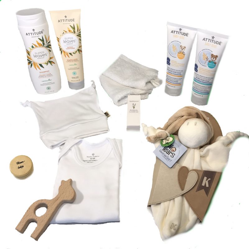 Cadeaupakket baby en mama sensitive! Worry-free ingrediënten.