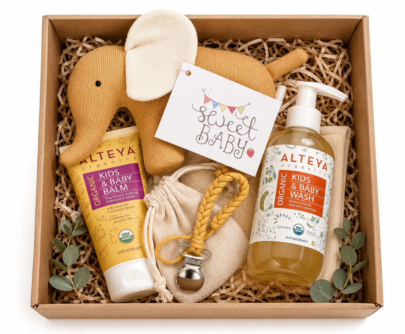 Cadeaupakket Baby Organic