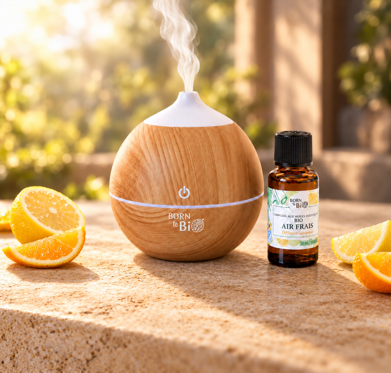 Born to Bio Aroma Diffuser en Essentiele olie