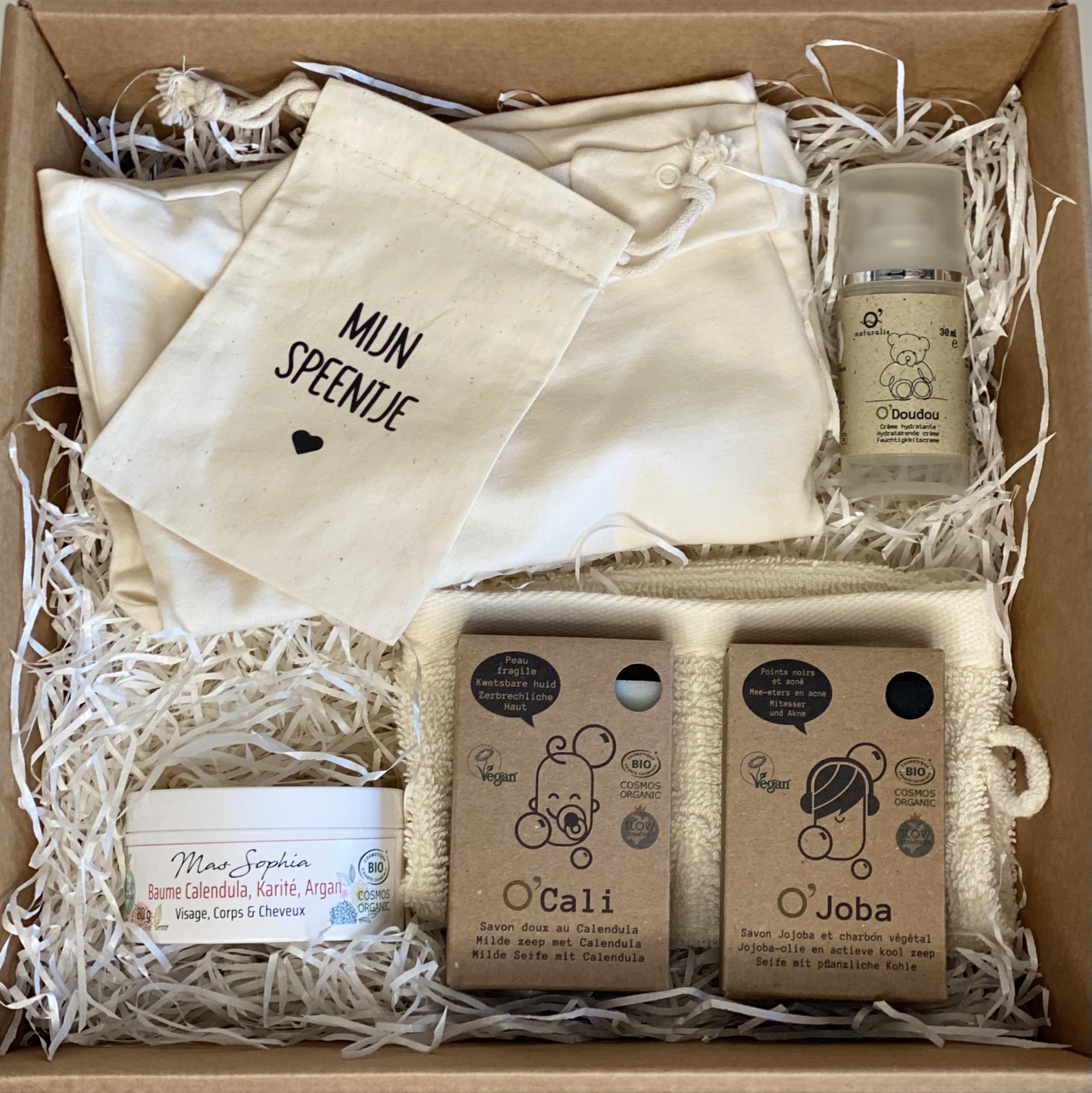 Cadeaupakket voor moeder en baby