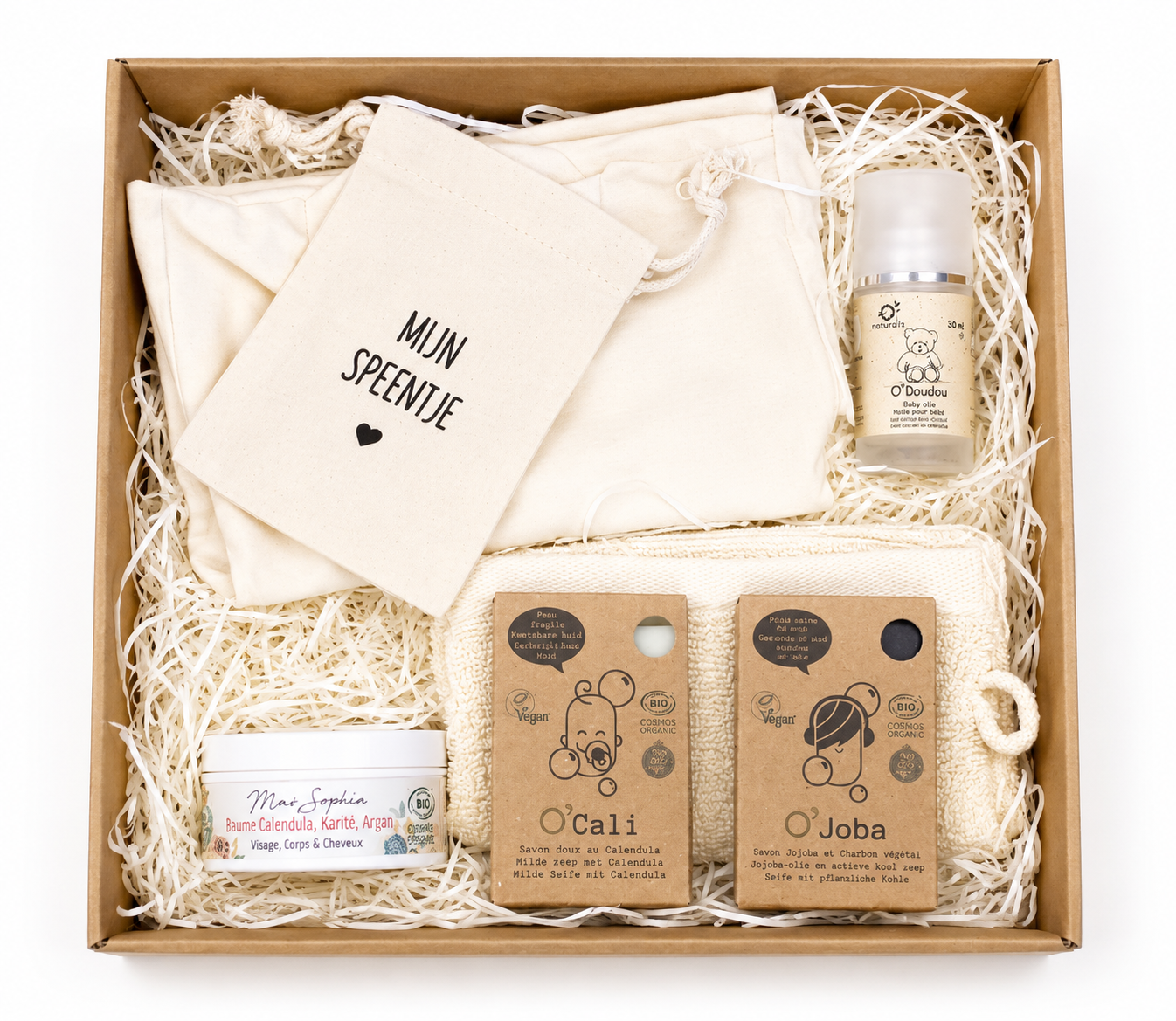 Cadeaupakket voor moeder en baby