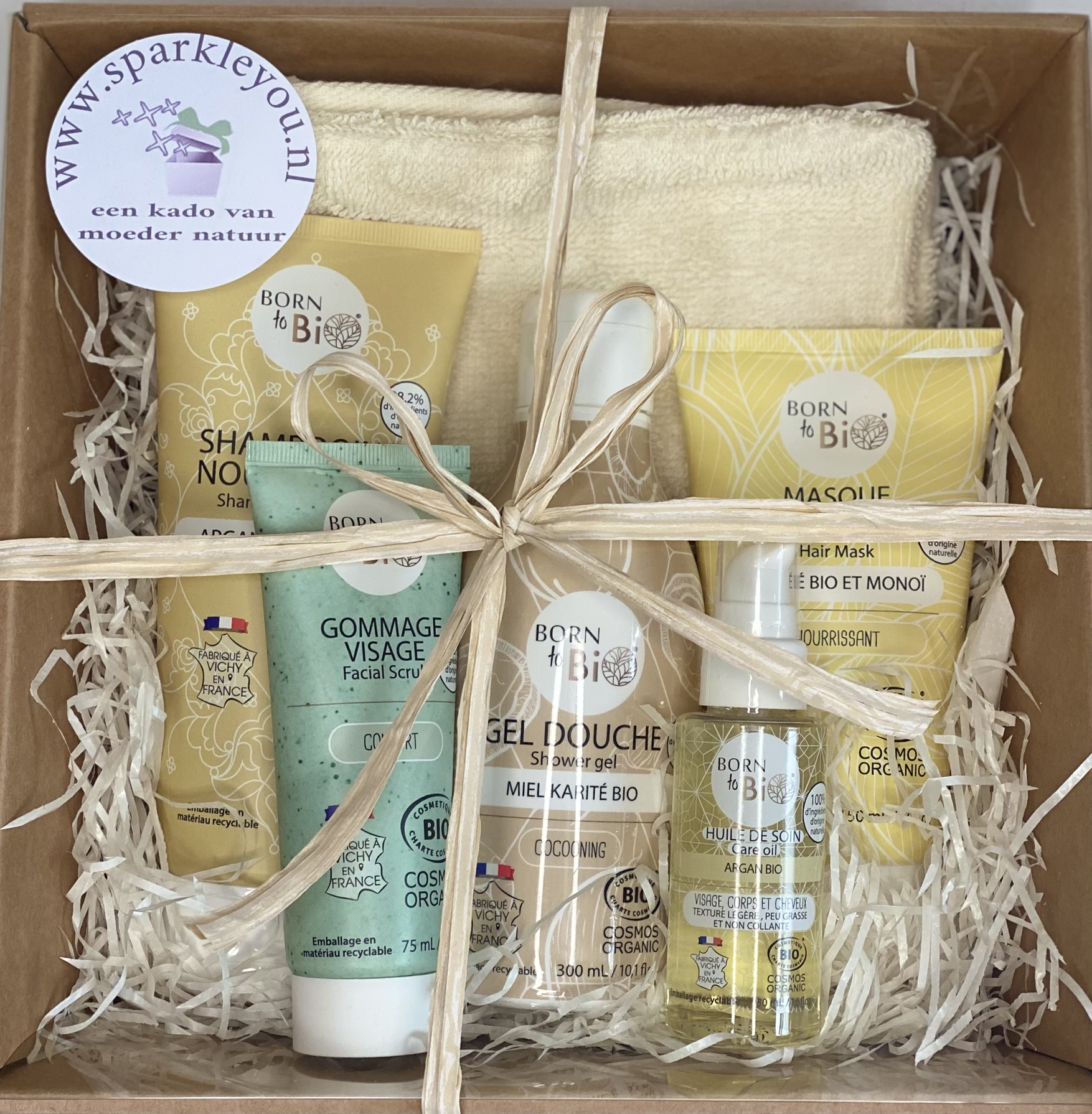 Cadeaupakket Born to Bio van top tot teen