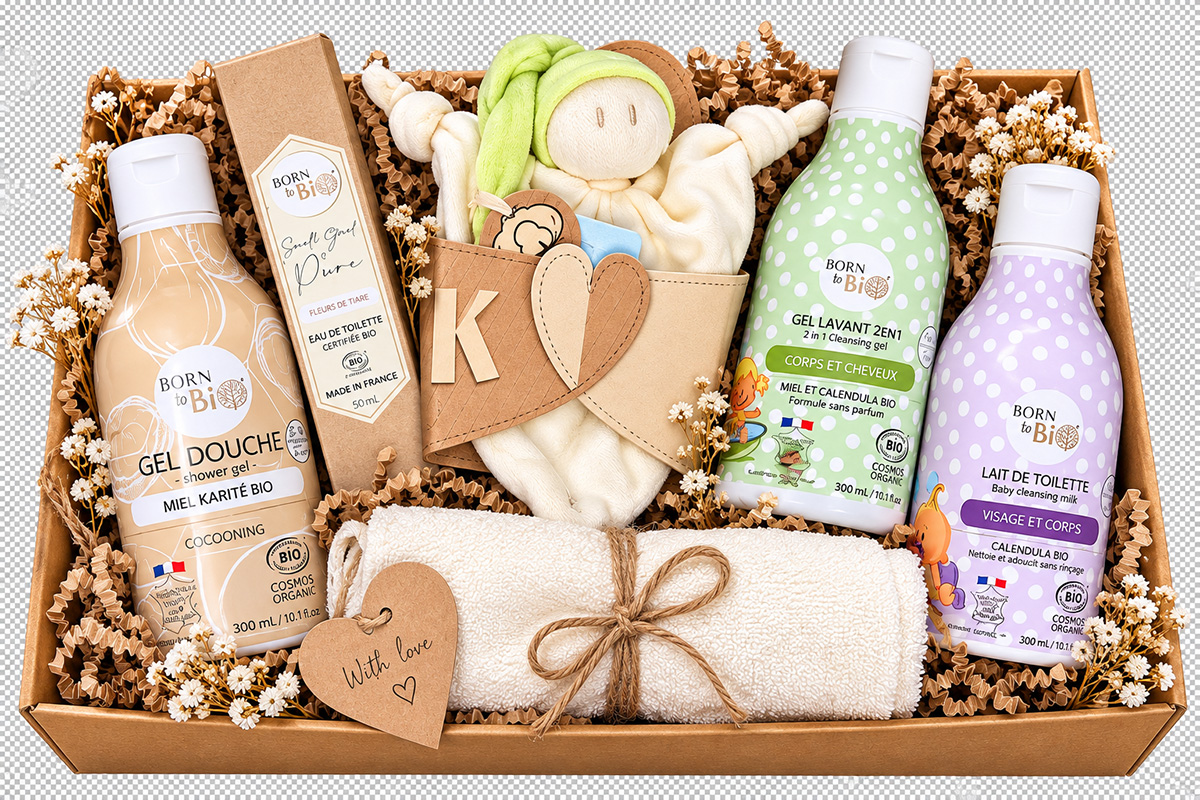 Born to Bio Liefde voor twee cadeaupakket voor mama en baby